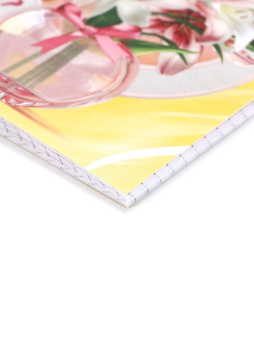 Цена за 4 шт. Блокнот А6, 32 л., в клетку «Цветы в вазе»