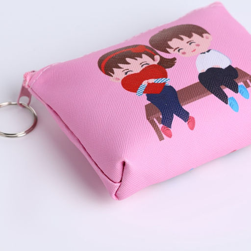 Цена за 2 шт. Кошелёк монетница на молнии, МИКС