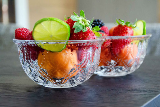 Набор салатников Dubai, прозрачный, 13 см, 0,4 л, 4 шт - Anna lafarg фото 8