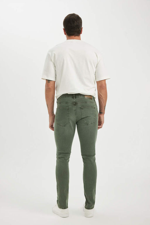 Pedro Slim Fit Джинсовые брюки узкого кроя с нормальной талией и узкими штанинами - Defacto фото 8