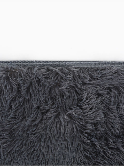 Ковер с ворсом «Этель», 60×90 см, серый