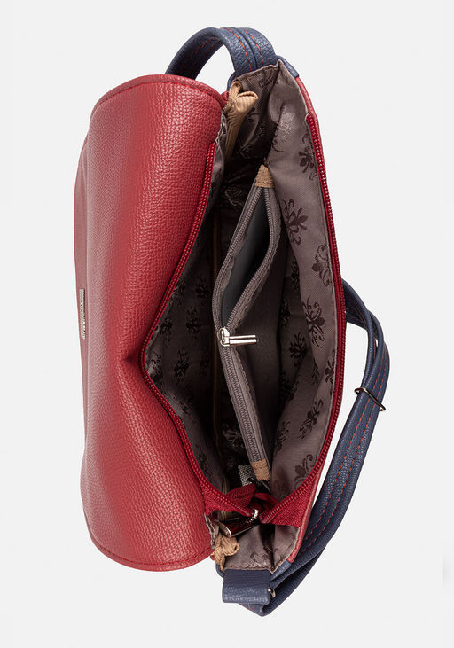 Сумка Модель №1437 | кожзам | гладкий | красный | Р831-45 | 32328 - L-craft фото 5