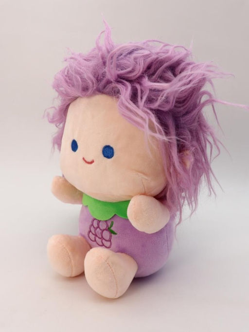 Мягкая игрушка "Fruit babies", purple, 21 см