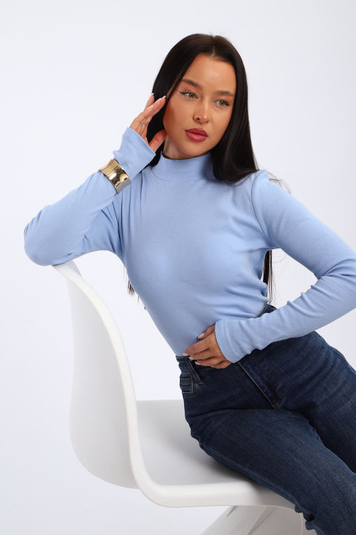 Водолазка женская с горлом теплая 32104