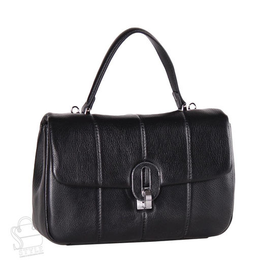 Сумка женская кожаная 1551Y black Polina&Eiterou/50 в Новосибирске