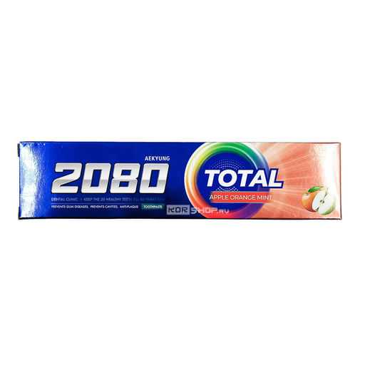 Зубная паста ВИТАМИННЫЙ УХОД с фруктово-мятным вкусом Vita Care Coenzyme Q10 Dental Clinic 2080, Корея, 120 г Акция