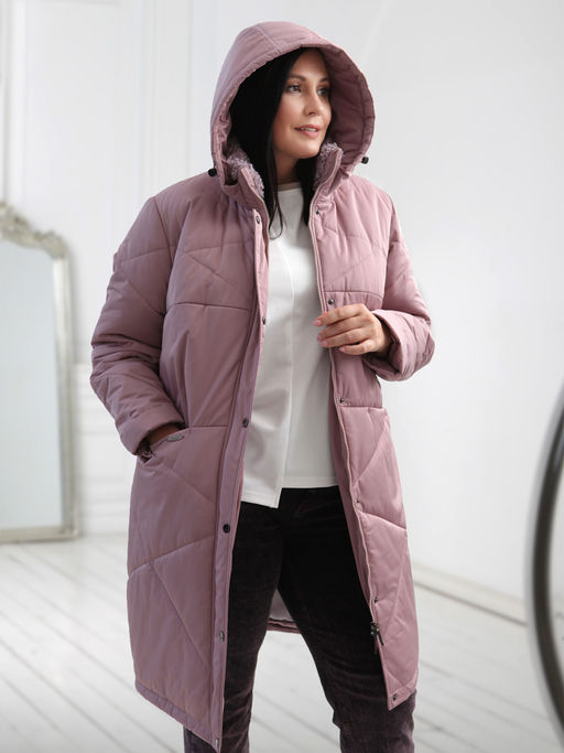 24420 Пальто черный - Dizzyway фото 2