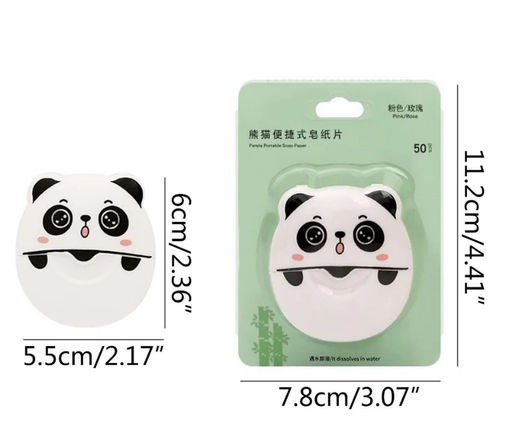 Мыло листовое панда , одноразовое - Family фото 3