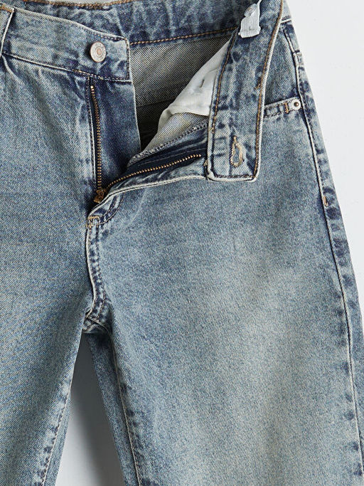 Straight Fit Erkek ?ocuk Jean Pantolon