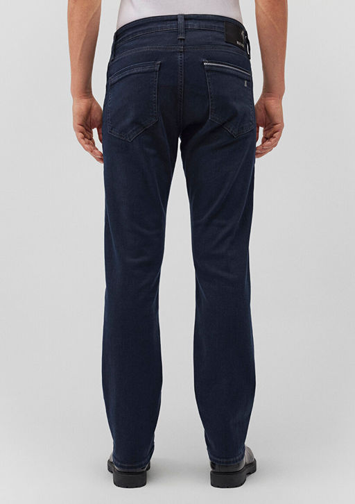 Hunter Mavi Pro Puslu Murekkep Mavi Jean Pantolon  фото 4