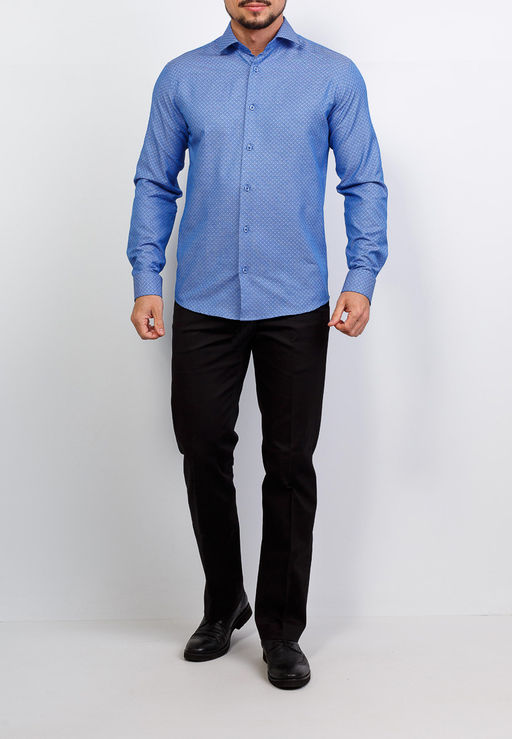 Сорочка мужская длинный рукав GREG 223/139/109/ZS/1  фото 4