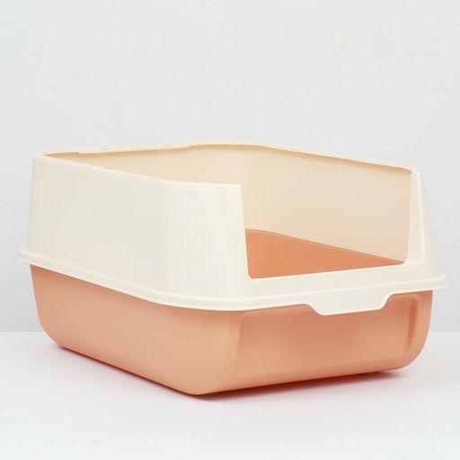 Туалет закрытый с откидным верхом 36×51×34 см, бежевый