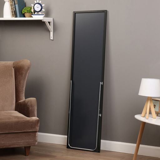 Зеркало интерьерное напольное TAKE IT EASY, акрил, 36×148 см чёрное