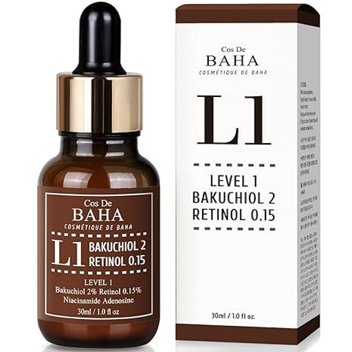 Сыворотка Cos De Baha L1 Bakuchiol & Retinol 30 мл  фото 3