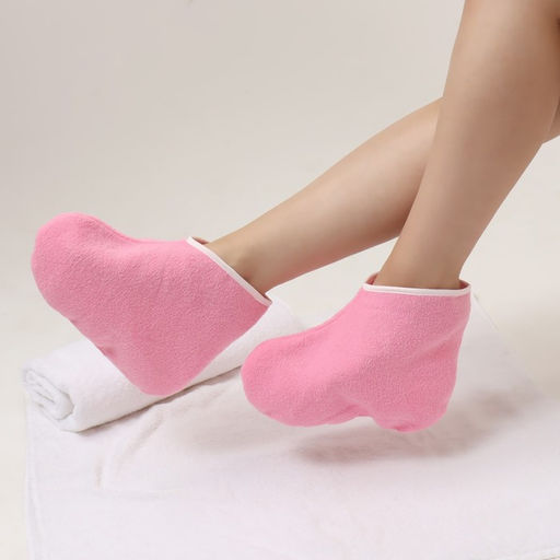 Носочки для парафинотерапии, 28×21 см, розовые