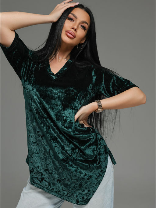 Мия футболка женская (изумруд)