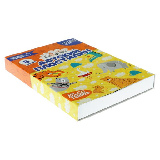 Пластилин Calligrata «Классический», 8 цветов, 120 г