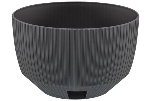 Кашпо 5,4 л 24*24*20 см Винто графит (модель 660) - Elan gallery фото 7