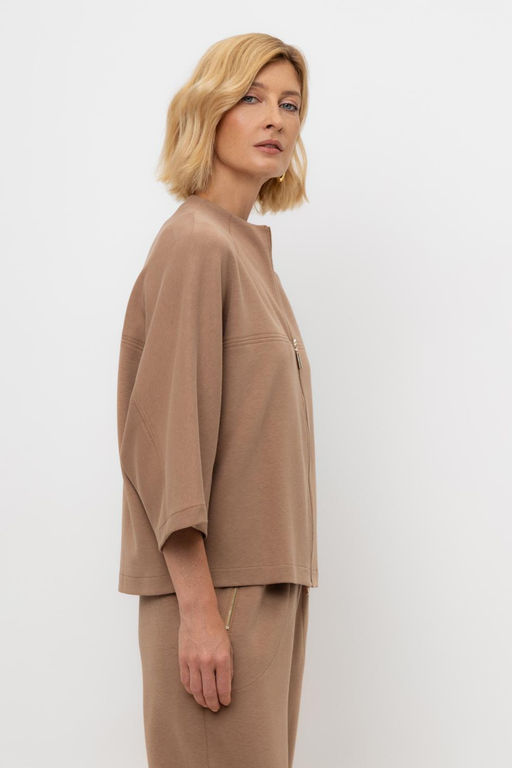 ЕВТ 3281/охра коричневая жакет жен