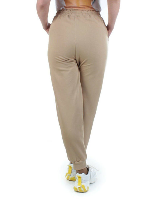 2790 BEIGE Брюки спортивные женские