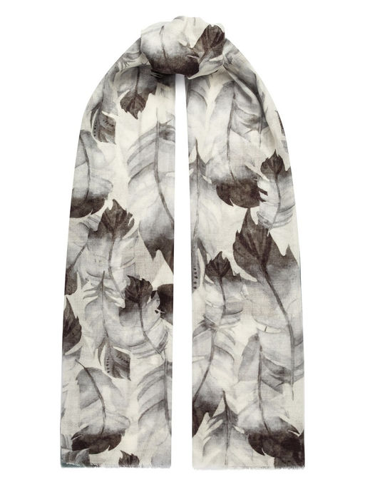 Палантин жен. шерсть+шелк 70х180 WA43-50690-11 - Eleganzza фото 2