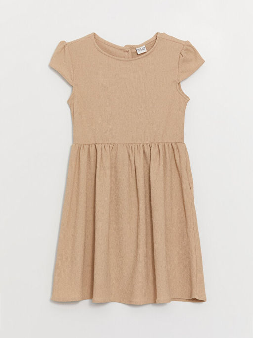 Bisiklet Yaka K?z ?ocuk Elbise