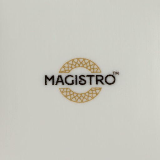 Салатник Magistro Kingdom, 300 мл, 12×5 см, фарфор, белый