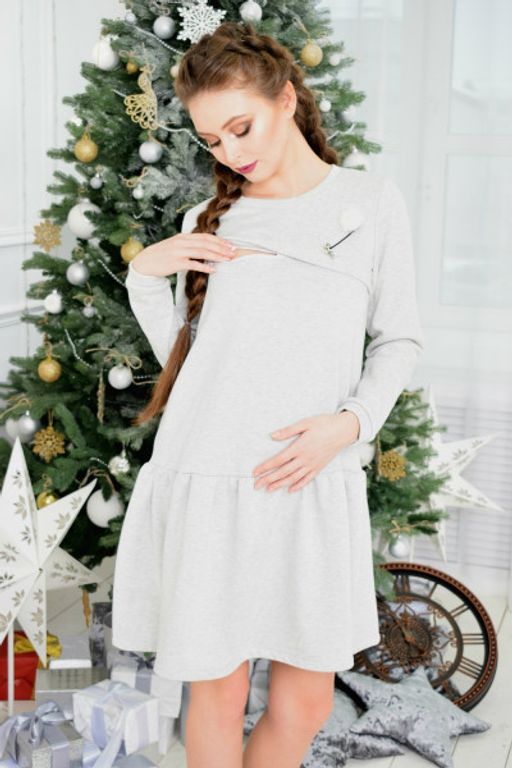 Платье для беременных и кормящих "ZIMA"