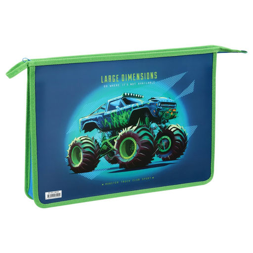 Папка для тетрадей А4, молния сверху ArtSpace "Strong" (ПТ-815_58220)