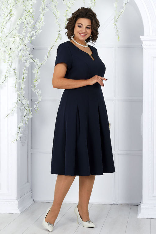 Платье Ninele 7431-Р темно-синий - Mira fashion фото 972