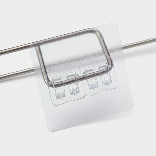 Салфетки в рулоне многоразовые безворсовые в наборе с держателем Доляна, 40 шт, 2020 см, цвет голубой  фото 12