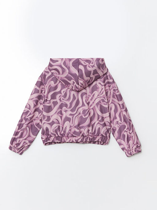 Kap??onlu K?z ?ocuk Kal?n Sweatshirt