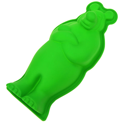 Форма силиконовая для выпекания Медведь 27х12см, h6см (Китай)