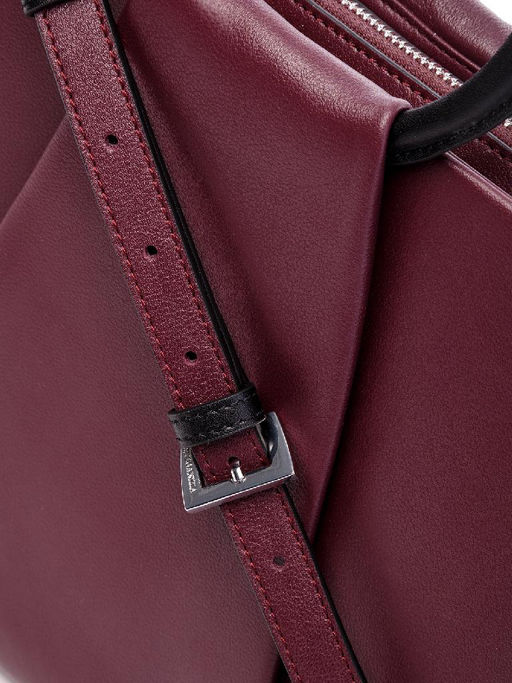 Сумка ELEGANZZA Z8941-8335 merlot/black  фото 4