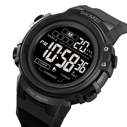 Часы наручные Skmei мужские электронные спортивные 2260black-black