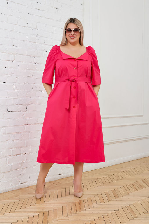 Платье Luxury Moda 1310 фуксия