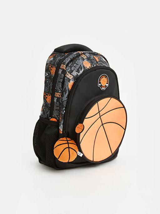 Basketbol Bask?l? Erkek ?ocuk S?rt ?antas? - Waikiki фото 2