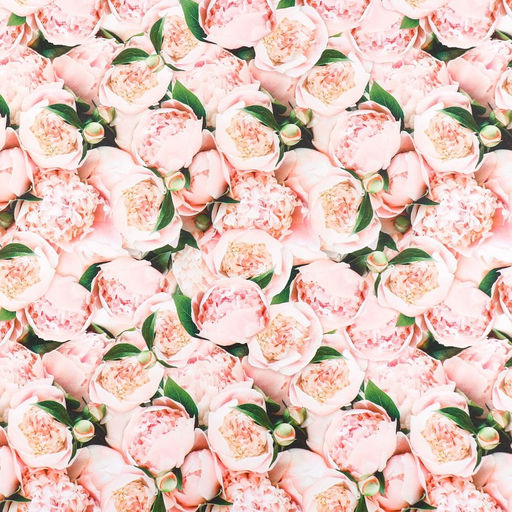 Цена за 10 шт. Бумага упаковочная двухсторонняя крафтовая «Цветы», 70 х 100 см