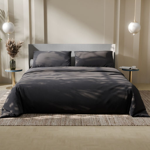 Постельное бельё Этель Евро Серая гавань 200х215, 220х240, 50х70-2 шт, 100% хлопок, бязь 125г/м2  фото 6