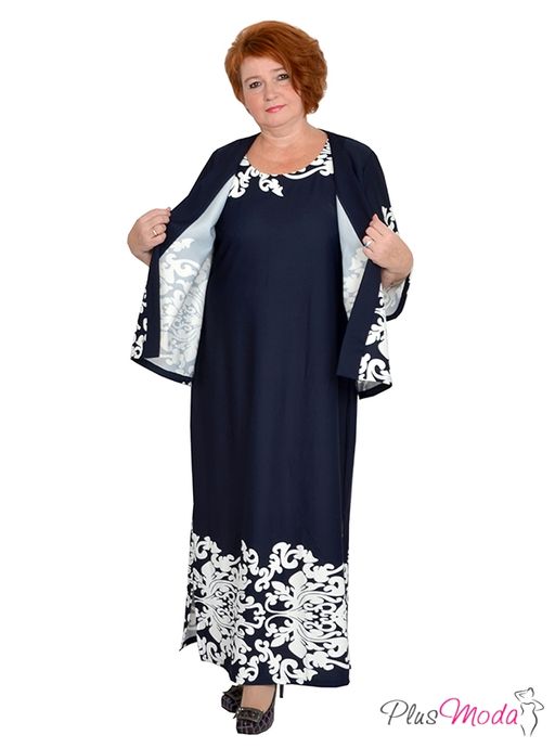 Костюм Модель №1086 размеры 44-84 - Plusmoda фото 4