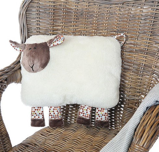 Подушка декоративная арт.1184692-25 Овечка НЮША шерсть