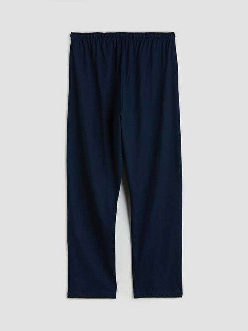 Standart Kal?p Bask?l? Erkek Pijama Alt