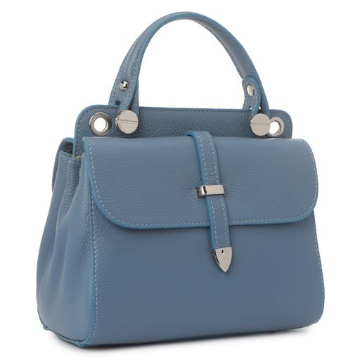 Женская сумка с ручкой DIVAS BAG Артикул 2229456, серо-голубой  фото 3