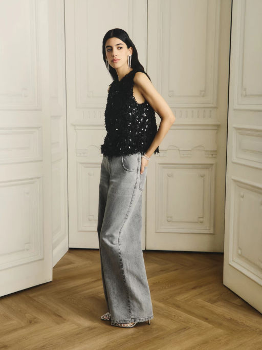 Топ из перьев / Zarina