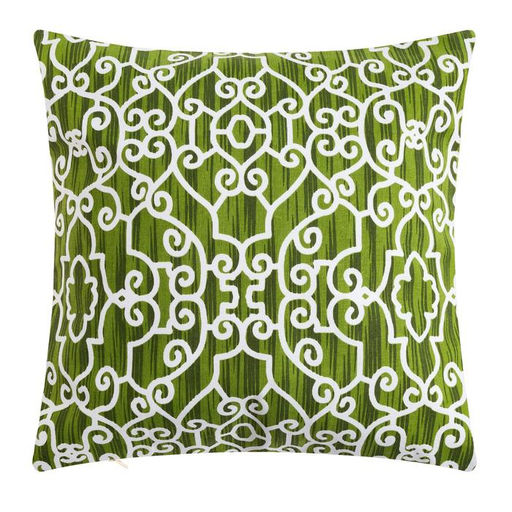 Наволочка декоративная 40х40 см, Pattern green, 100% хлопок - Этель фото 3