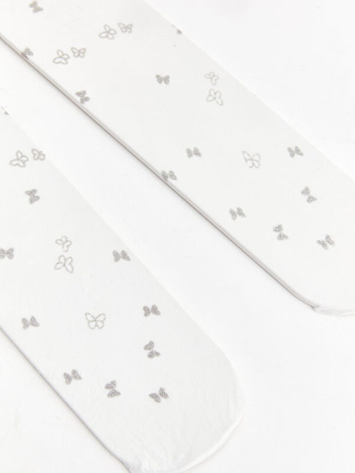 Desenli K?z ?ocuk ?nce K?lotlu ?orap