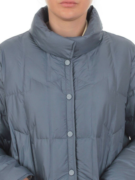 H24-328 BLUE Куртка пуховая облегченная женская (белый утиный пух) - Fashion фото 4