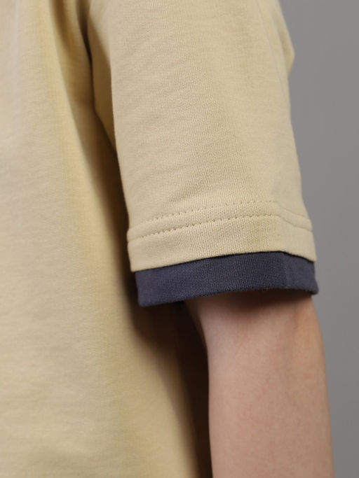 CSJB 90306-31K Комплект для мальчика (футболка, шорты),бежевый