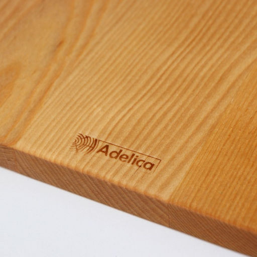Доска разделочная деревянная Adelica, 34(+-1 см)×18×1.8 см, берёза, в подарочной коробке