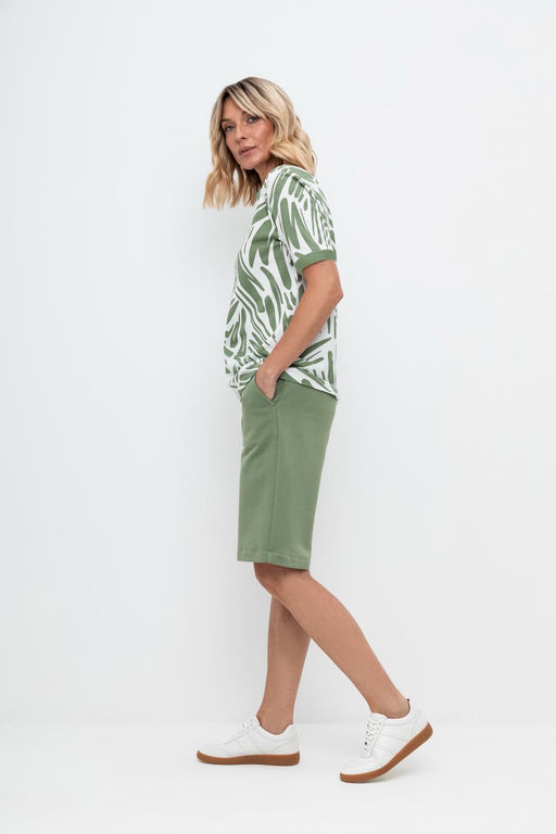 VERY NEAT _ ЕВТ 3220/1/сахар,фактура листьев фуфайка жен  фото 2